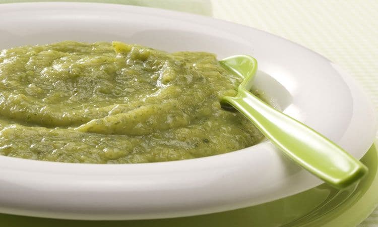 Puré de zucchini y zapallitos