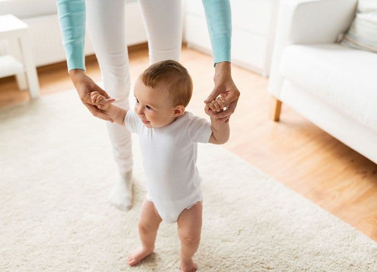 Aprendiendo a caminar: cuándo y cómo