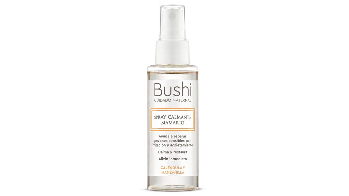 Bushi lanza un nuevo Spray Calmante Mamario