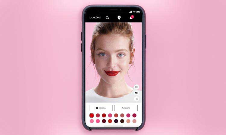 Lancôme lanzó un espejo virtual