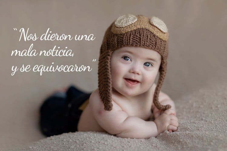 Juani, un bebé con Sindrome de Down