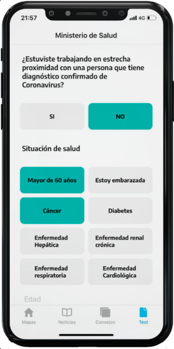 App Corornavirus