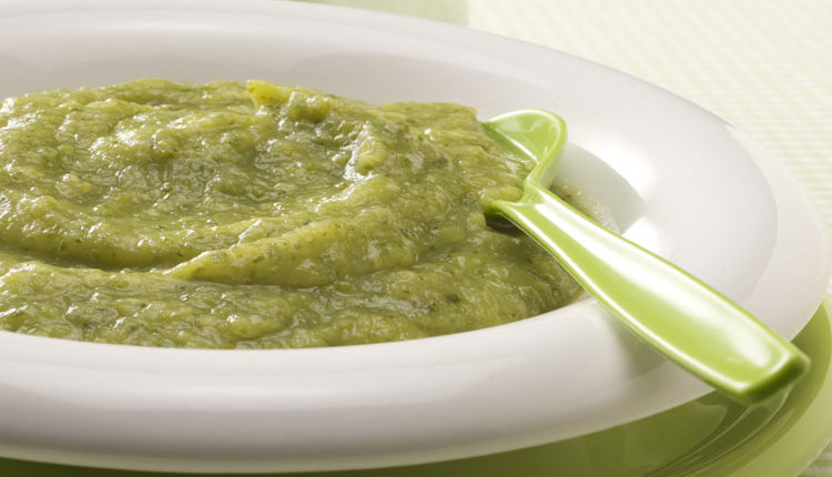 Puré de zucchini y zapallitos